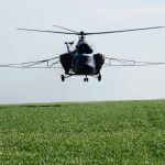 Услуги вертолета по внесению микроудобрений