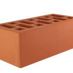 Кирпич облицовочный керамический красный полуторный (250х120х88)