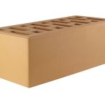 Кирпич облицовочный керамический солома полуторный (250х120х88)