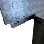 Сборное резиновое напольное промышленное покрытие для пола Резиплит rubber