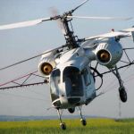 Авиахимобработка полей вертолетами малой авиации